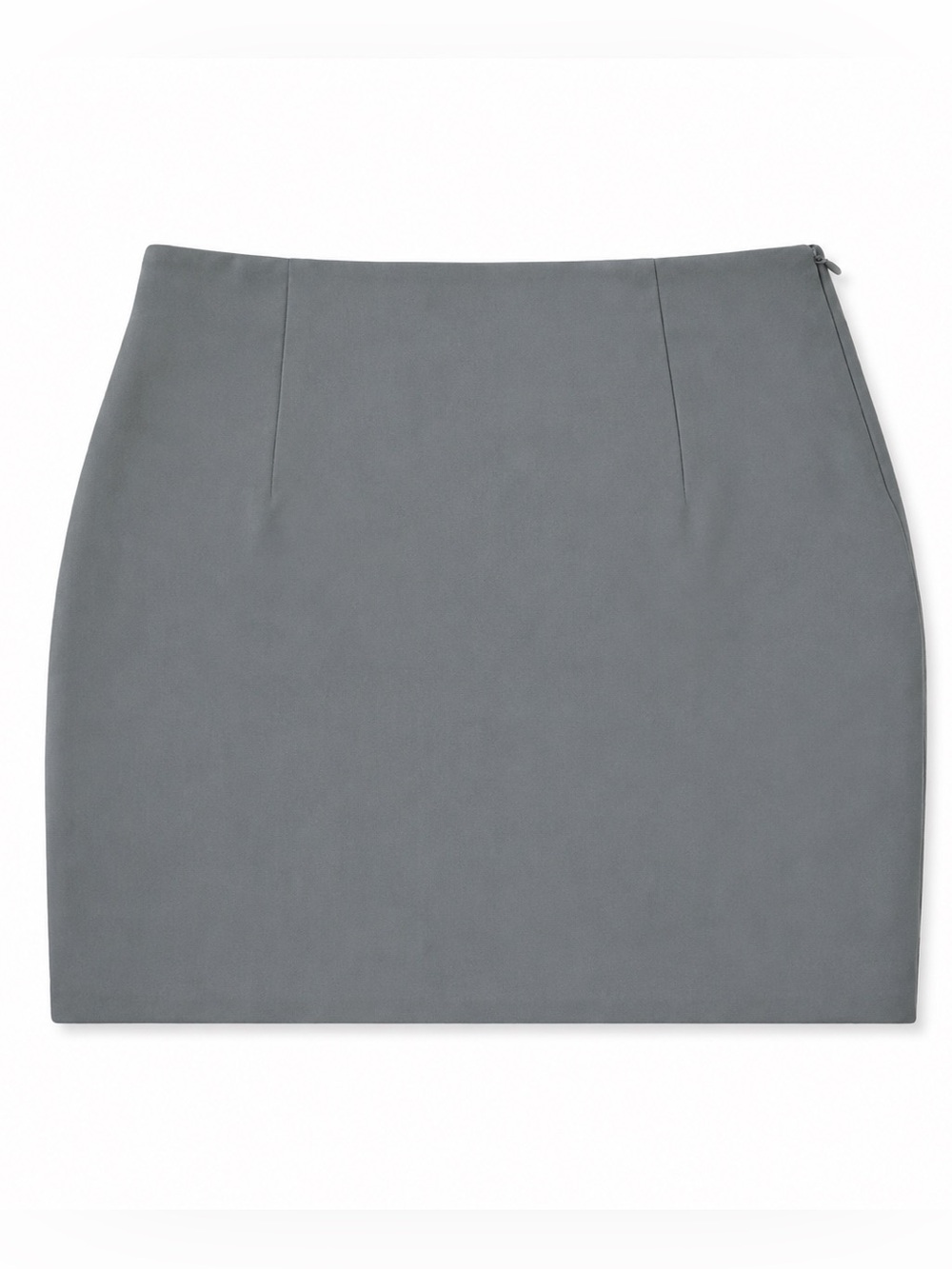 NWT Nanushka Slate Grey Mini Skirt